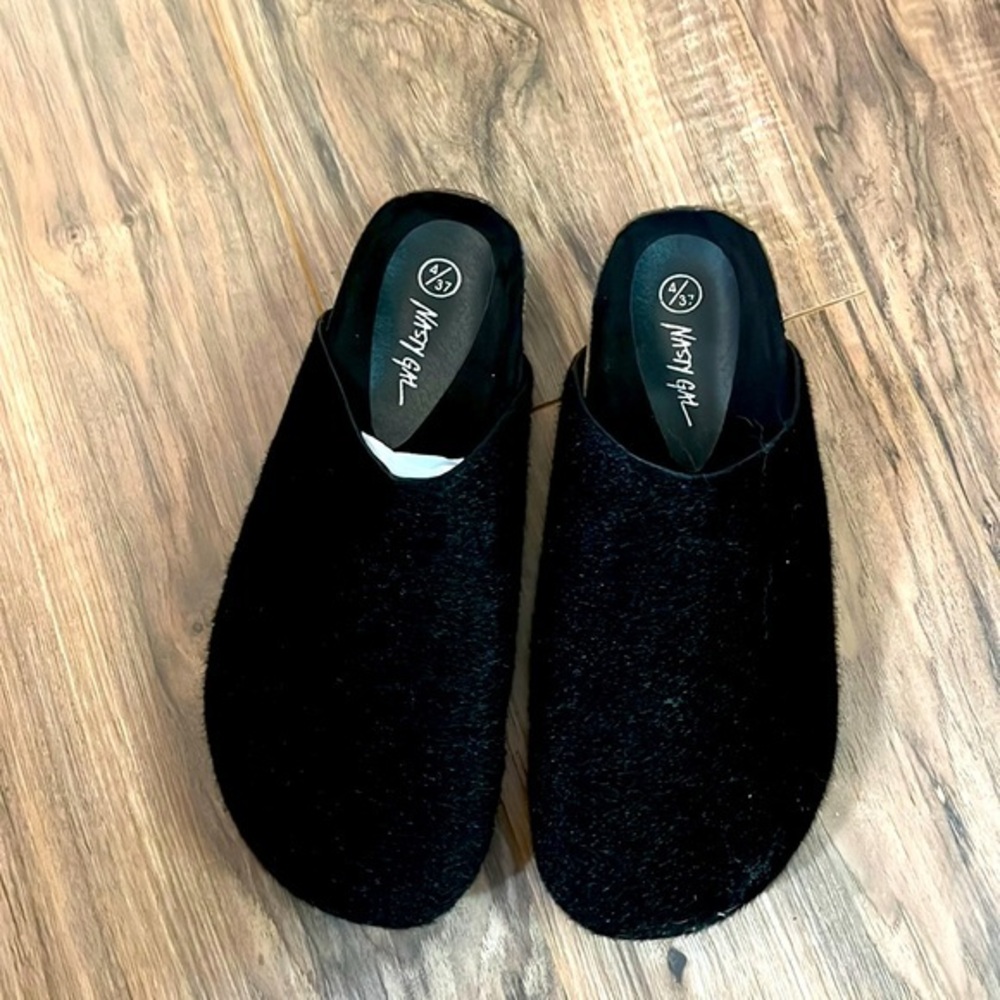 Nasty girl shoes clogs black Sz 6.5 New